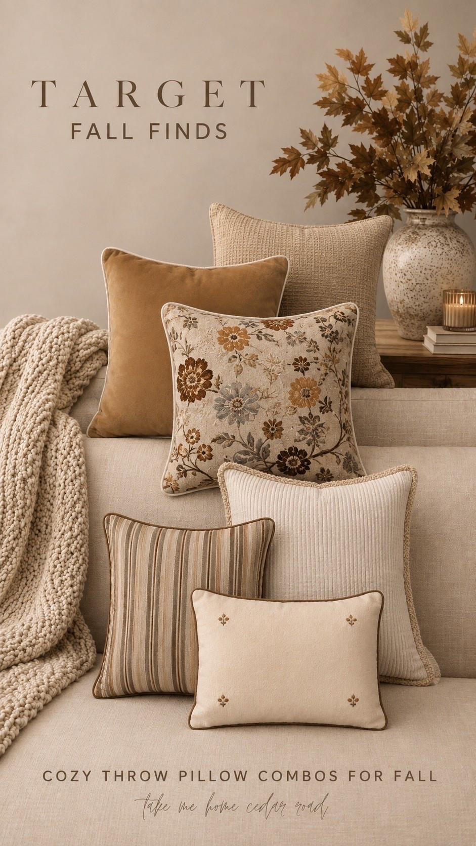 Fall throw pillow Inspo, throw pillow combos, throw pillows, home decor

#LTKHome #LTKSeasonal #LTKSaleAlert
