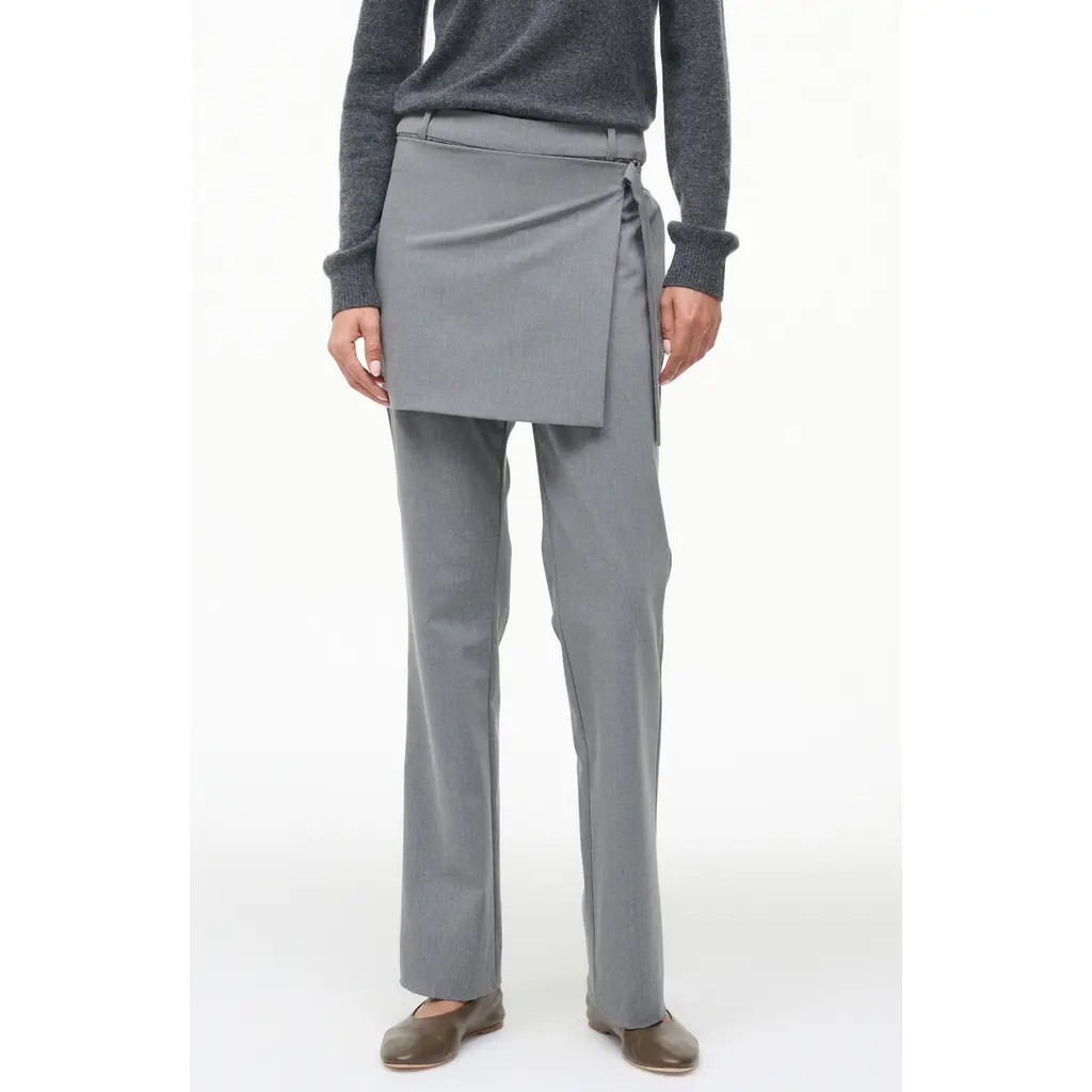 STAUD Hannah Panel Detail Pants in Static at Nordstrom Rack, Size 8 | Nordstrom Rack