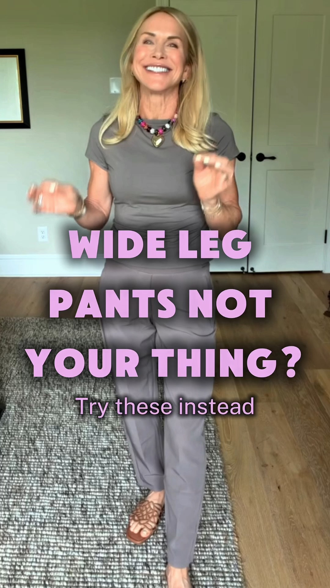 If you’ve been following me, you know that these Athleta endless pants have been a staple in my wardrobe for the past four years. They are just the best pants and often called The “Did you lose weight” pants because they look good on everybody. They don’t wrinkle -the fit is perfect -a nice straight leg. Check them out.!