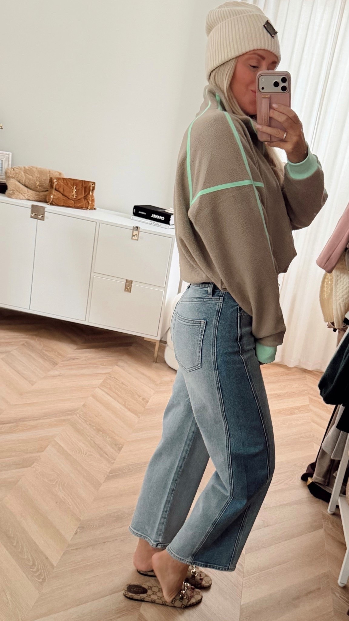 A very underrated pair of denim🔥! These feel like leggings and have quickly become a fave! So flattering, soft and 10/10! Timeless style. I’m in my tts. 

#LTKootd #LTKgrwm #LTKOver40