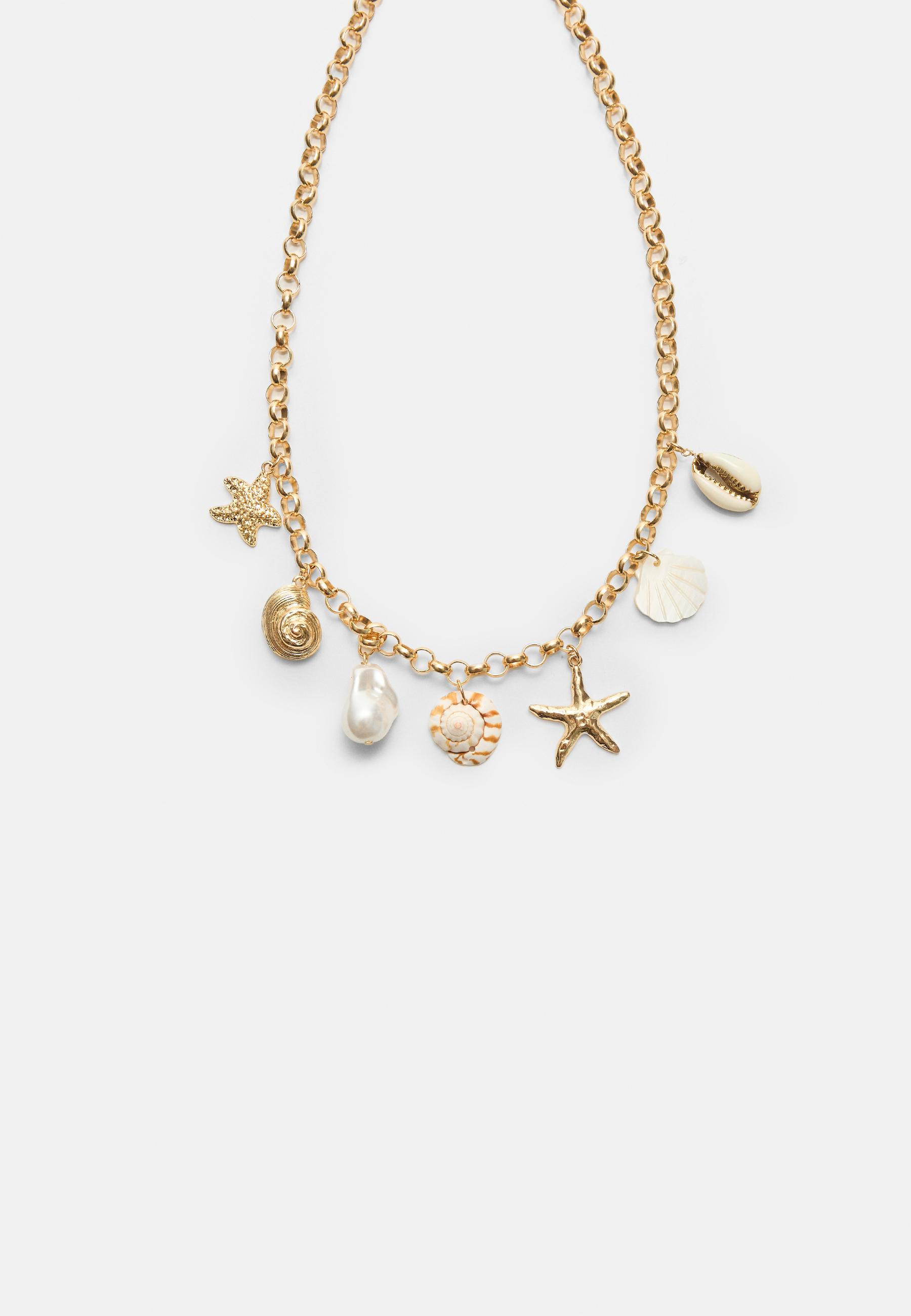 Under the sea necklace - Women's fashion | Stradivarius United Kingdom | Stradivarius (UK)