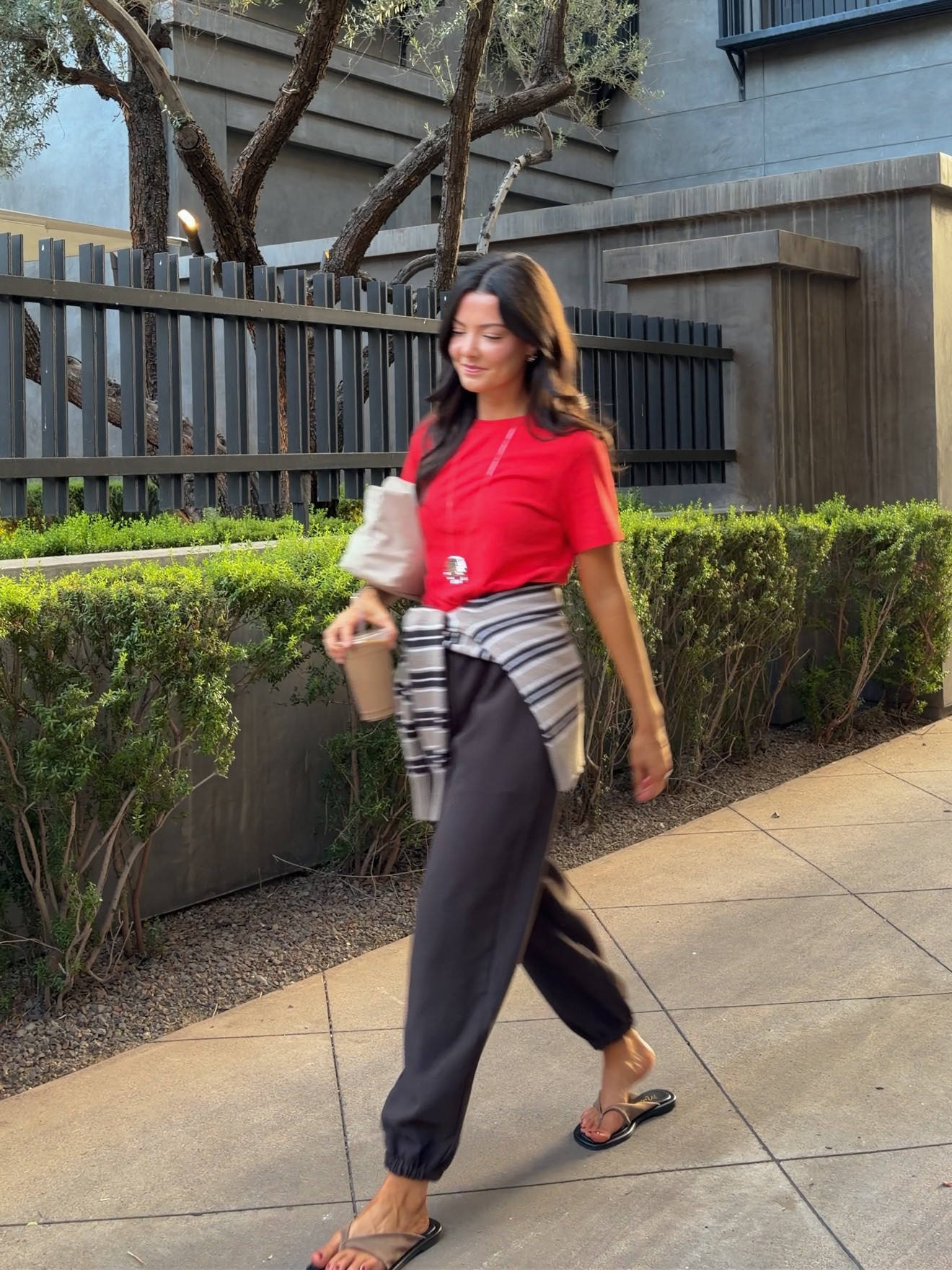 Casual but polished outfit! I’m 5’7” wearing size XS at Abercrombie, small/2 at Aritzia, 25 in shorts!