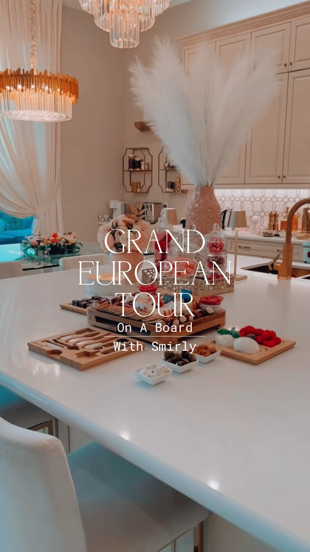 When I received this board from Smirly, I was immediately blown away. They have many accessories, small boards, plates, and ramekins to cater to a small crowd—all in one! I created a European Charcuterie and Cheese Tour as grand as the board. I used cheese, meat, and pieces of bread from Italy, France, Germany, Spain, and England. English water crackers, German pretzels, and French Baguette accompany Manchego, Mozzarella, and Brie. Italian Salame, Coppa, and Prosciutto di Parma complement the cheese. Chutney spreads and olives find their place in the small bowls. 

A refined Caprese salad with cherry tomatoes and fresh Burrata is on the side. There is also space for dessert, with cheesecake chocolate bites! This board is easy and fun, even if it’s your first time doing this.  Smirly has become my favorite hostess gift! I will use it more and more in the future. @smirly.official #ad
.
.
.
#cheeseboard #cheeseboards #cheeseboardsofinstagram #cheeseboardingschool #cheeseboardgoals #cheeseboardqueen #cheeseboardsfordinner #cheeseboardsfordays #cheeseboardandchill #cheeseboarding #cheeseboardinspo #cheeseboardinfluencer #charcuterieboard #charcuterie #charcuterieboards #charcuterieboardsofinstagram

#LTKhome