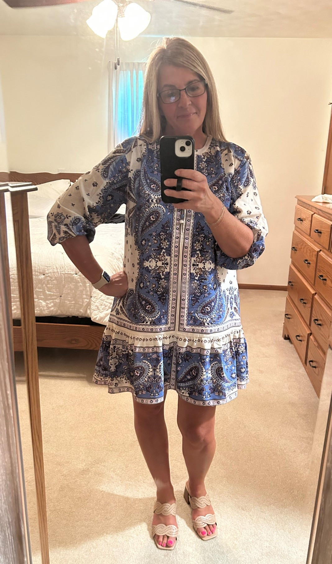 Perfect End of Summer/Fall Transition Dress. Wore it to a shower. Wearing XS #showerlook #teacher #workwear #weekendparty @loft 

#LTKFindsUnder100 #LTKWorkwear #LTKWedding