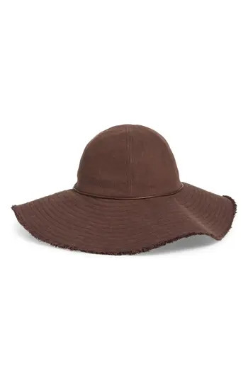 rag & bone Lily Sun Hat in Drkespso at Nordstrom Rack, Size Medium | Nordstrom Rack