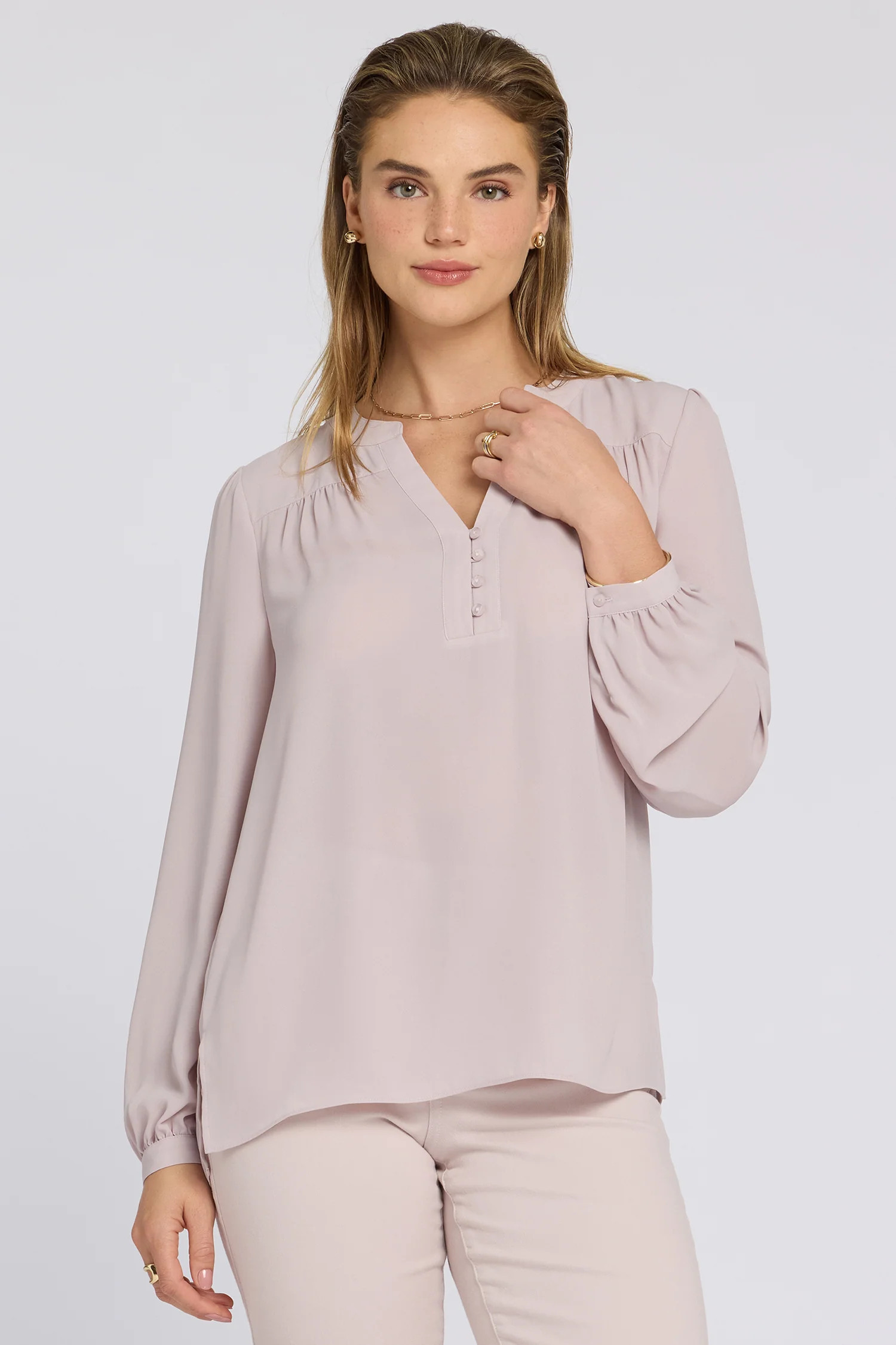 Trinity Blouse - Rock Flower | NYDJ