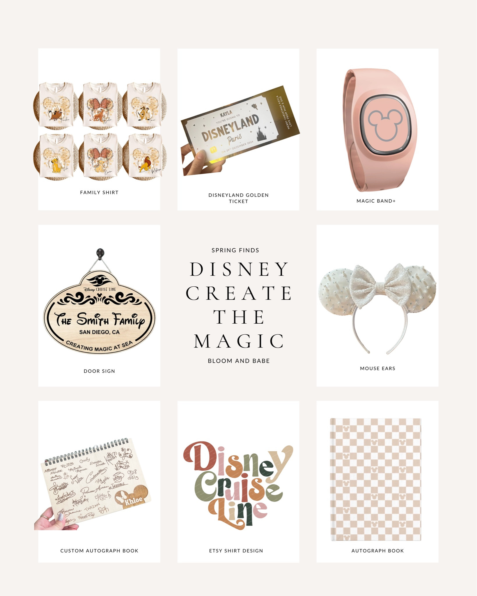 Bring the Disney magic to life with custom touches like family shirts, autograph books, and adorable mouse ears. Shop my favorite finds to create unforgettable memories on your Disney adventure!

#LTKKids #LTKTravel #LTKFamily