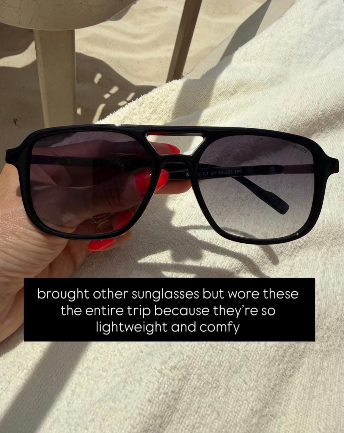 Love these lightweight sunglasses 

#LTKSwim #LTKTravel #LTKSaleAlert