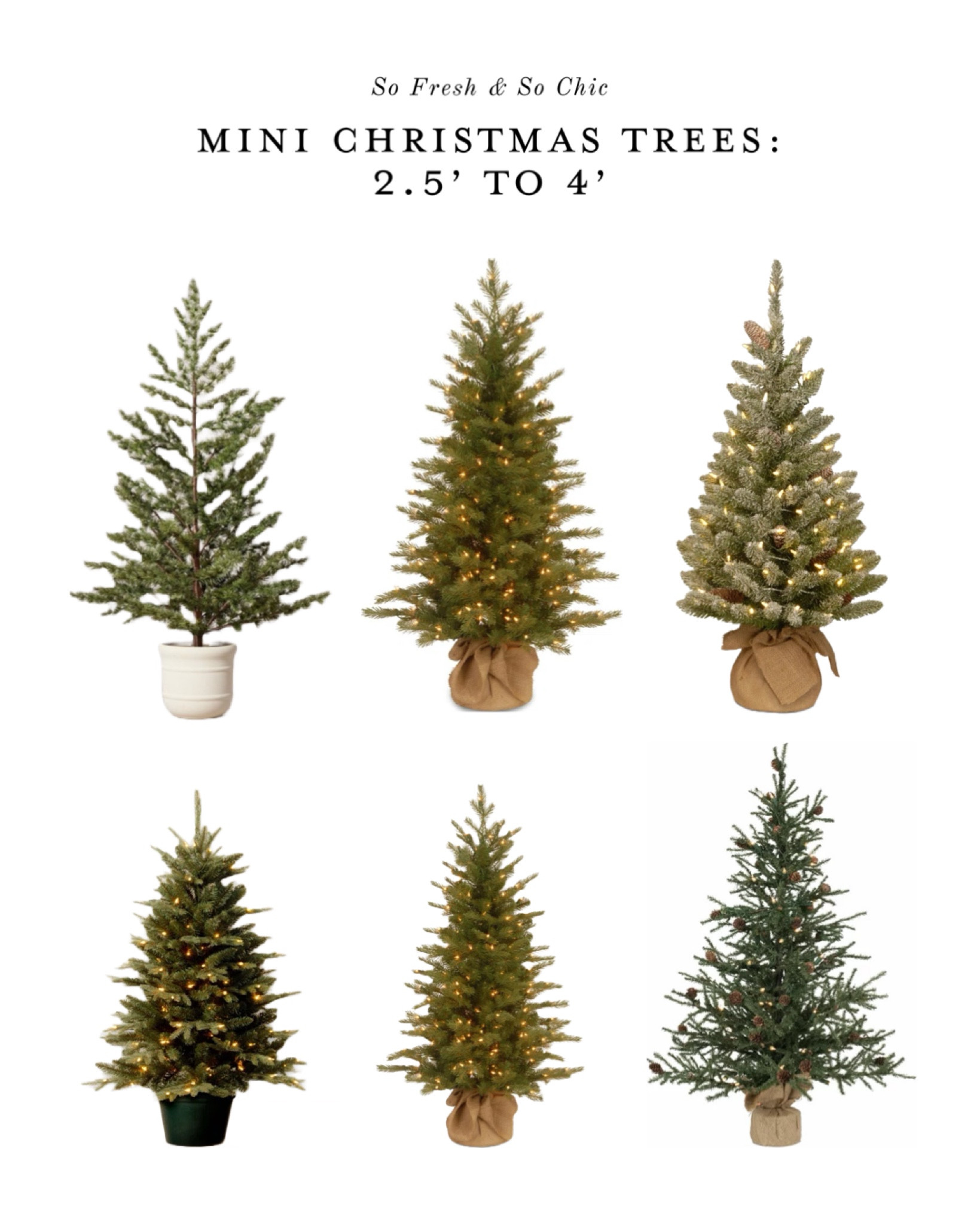 Small Christmas trees, a lot on sale!
-
Tabletop Christmas trees - pre lighted Christmas trees - studio mcgee target Christmas - hearth and hand Christmas tree - sale Christmas trees - affordable Christmas trees small 

#LTKsalealert #LTKhome #LTKHoliday