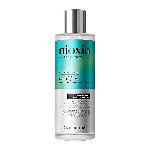 Nioxin Age Defense Conditioner for Aging Hair | Strengthening & Moisturizing Conditioner with Hya... | Amazon (US)
