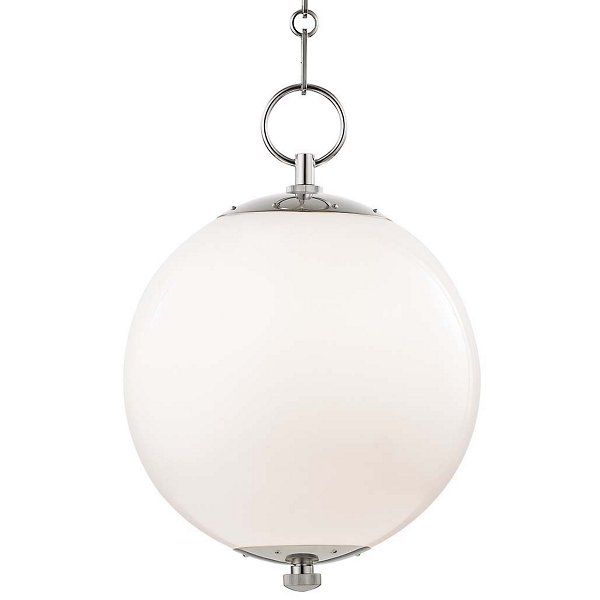 Sphere No.1 Pendant


by Mark D. Sikes for Hudson Valley Lighting | Lumens