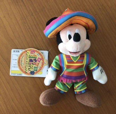 Mickey Mouse Plush Badge Keychain Tokyo Disney Sea 12th Anniversary | eBay US