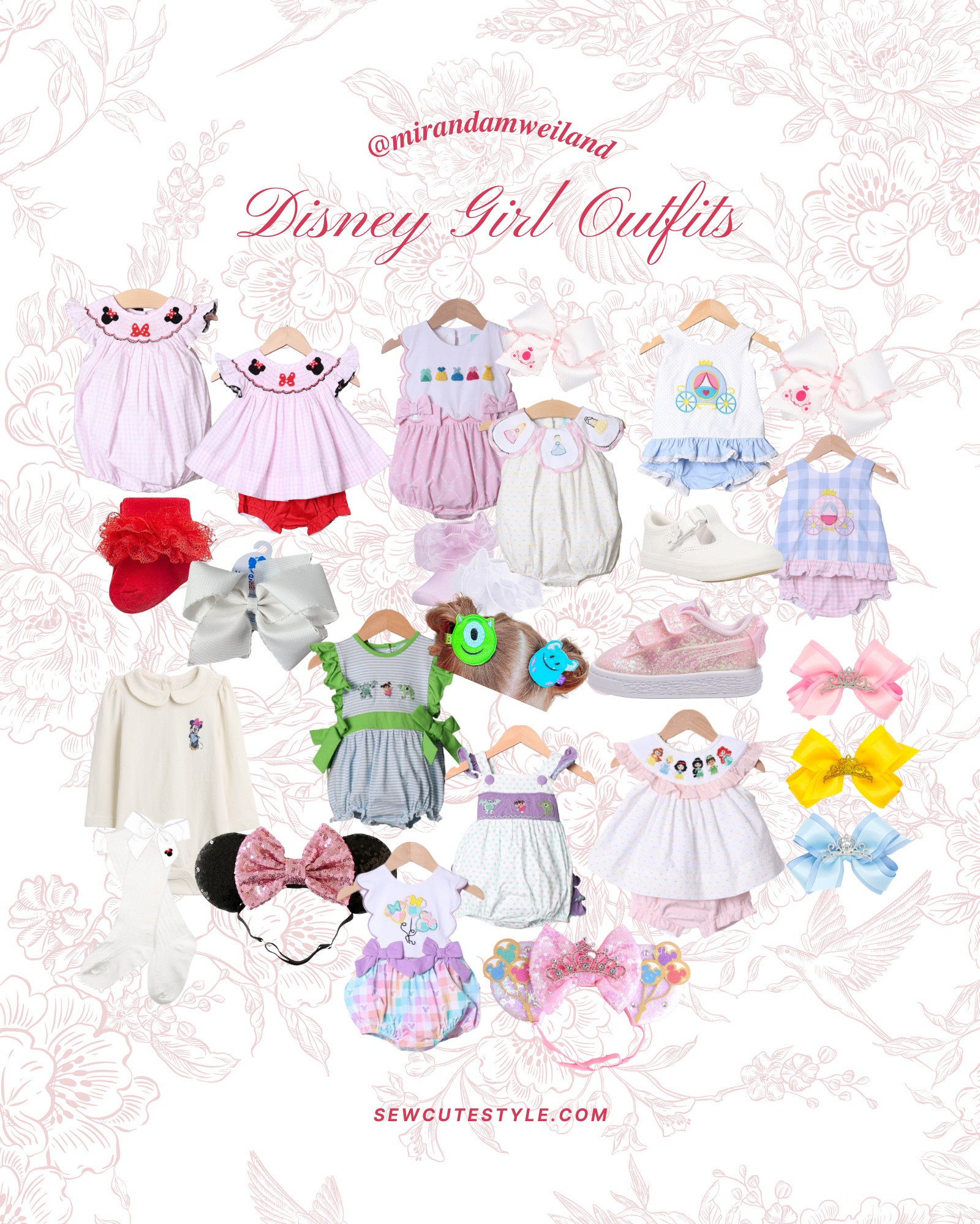 Disney baby girl & toddler girl outfit inspo! Perfect for Disney trip outfit planning for the whole family. Linked lots of cute styles for toddler girl or baby girl for Disney World or Disneyland! 

Baby girl Disney outfit ideas / Disney baby outfits / Minnie Mouse baby girl / Disney vacation baby outfits / Disney trip with baby / matching Disney family outfits / baby girl Disney style / Disney world baby girl outfits / Disneyland baby girl outfits / Disney princess outfits / Princess baby girl outfit / toddler girl Disney outfits / Disney packing / Disney world outfit inspo 

#LTKBaby #LTKKids