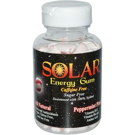 B Fresh - Solar Energy Gum Spectacular Spearmint - 100 Piece(s) Pack of 2 | Walmart (US)