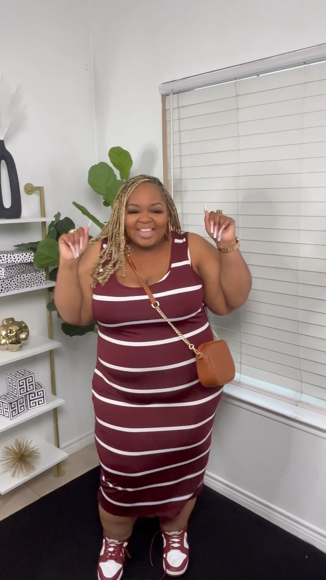 Cute casual plus size summer dress get you one. I am wearing a size 2224 in this dress.

#LTKPlusSize #LTKOver40 #LTKStyleTip