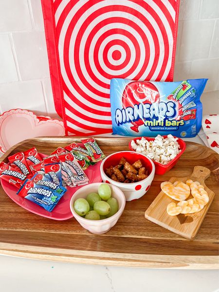 #ad Who doesn’t love a snack board?! I put together this fun and simple Valentine’s Day snack board for my girls after school snack and it was a hit! For their favorite sweet treat, I grabbed @AirheadsCandy Mini Bar pack from @target. We love all the flavors! Add in your kids favorite snack foods like popcorn, cheese cut into heart shapes and some fruit. Airheads are great for classroom Valentine’s, a sweet teacher's gift, or just because! Grab them on your next Target run! #Target #TargetPartner #Airheads #AirheadsHaveMoreFun #liketkit

#LTKSeasonal #LTKfamily #LTKMostLoved