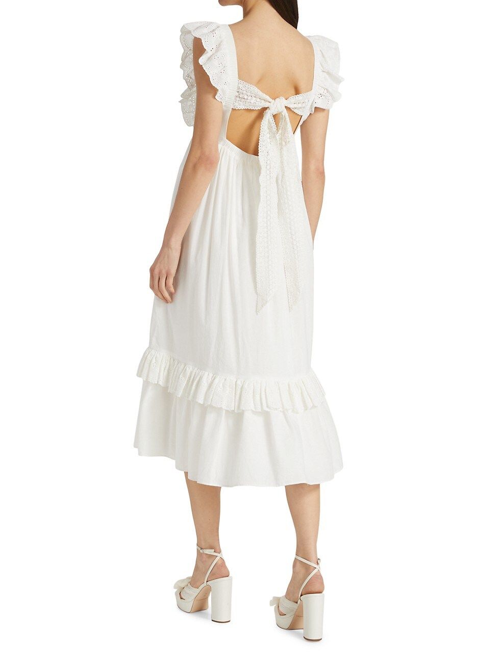Bea Cotton Midi-Dress | Saks Fifth Avenue