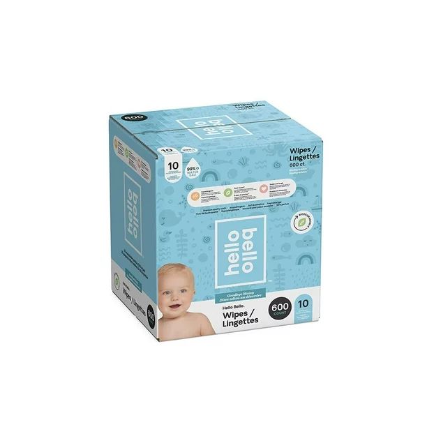 Hello Bello Baby Wipes 600 count | Walmart (US)