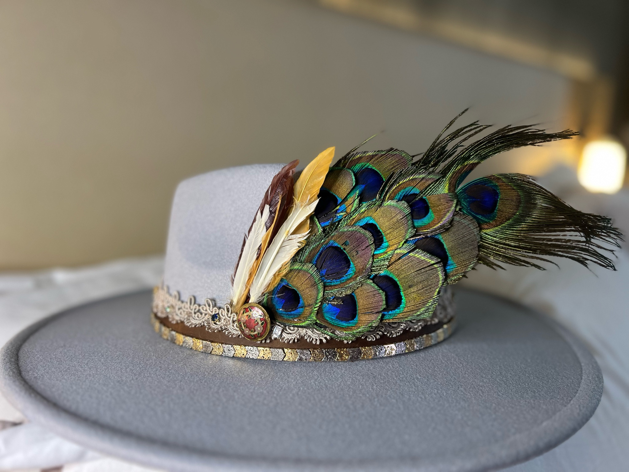 Custom hat 🦚