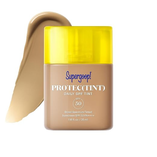 Supergoop! Protec(tint) Daily Skin Tint SPF 50 - Light, Buildable Coverage for Immediately Smooth... | Amazon (US)