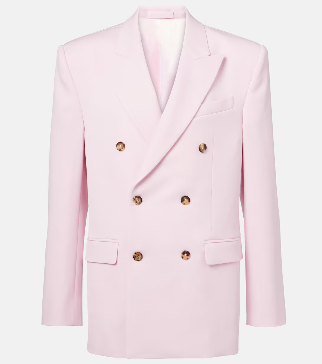 Double-breasted virgin wool blazer | Mytheresa (UK)