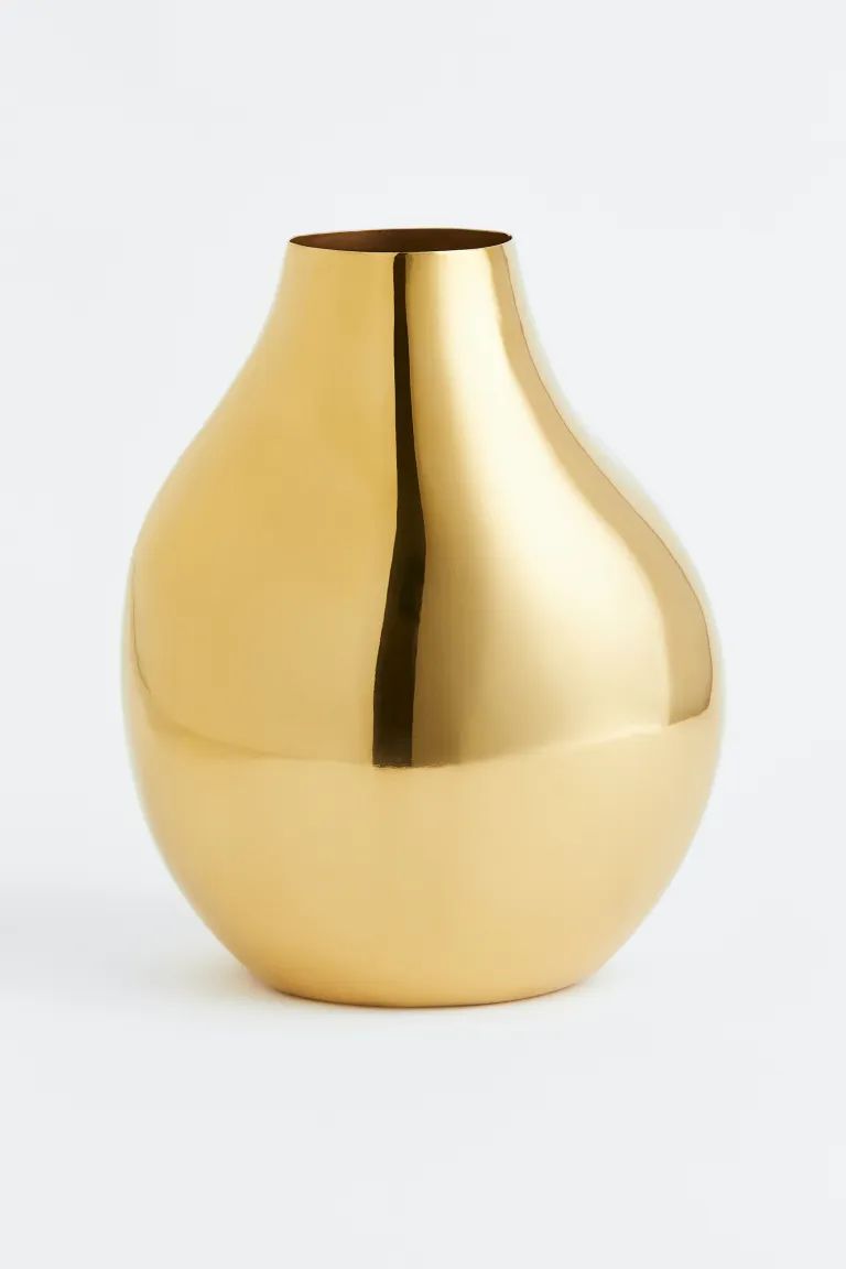 Large Metal Vase | H&M (US)