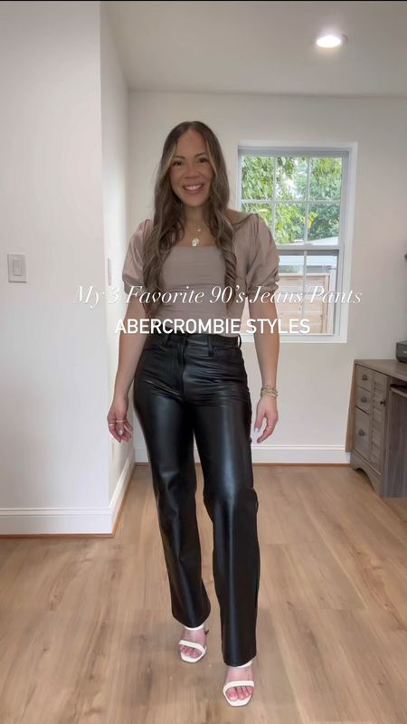My favorite 90’s denim are on sale & in new washes + styles. It’s the perfect time to shop the Abercrombie’s Fall Denim & Leather Pants Sale - 25%-off + 15%-off with DENIMAF which is stackable. Almost everything else is 15% off. The classic white tee is $9 & puffy sleeves is under $44. 

#LTKsalealert #LTKstyletip #LTKcurves