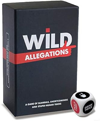 Wild Allegations Drinking Games for Adults, Fun Adult Game for Drunk Large Groups, Party Card Gam... | Amazon (US)