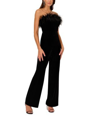 Stretch Velvet Jumpsuit | Bloomingdale's (US)