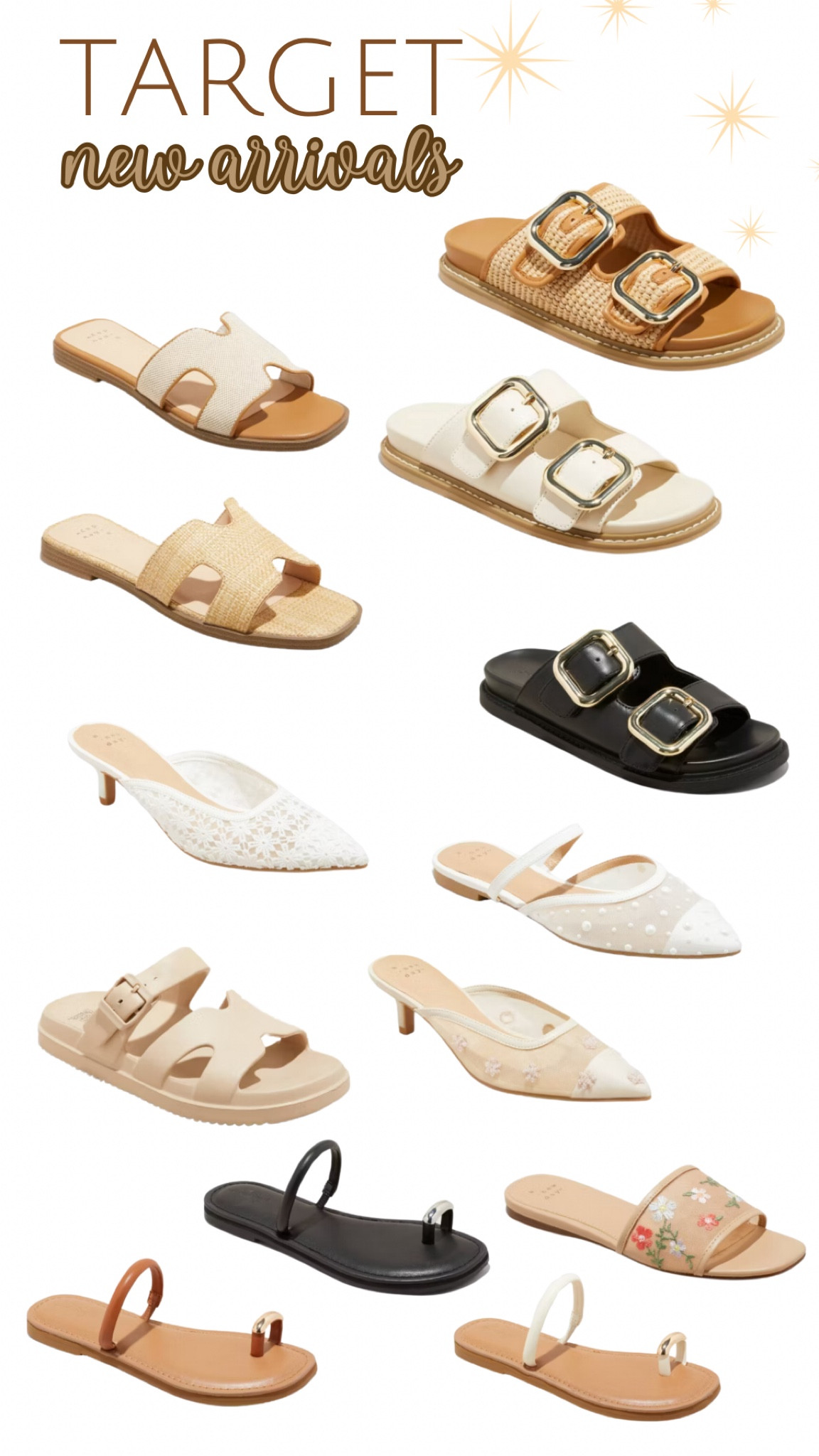 Target New Arrivals 🤎 #target #targetfinds #targetstyle #sandals #sprinngfashion #summerfashion

#LTKItBag #LTKShoeCrush #LTKStyleTip