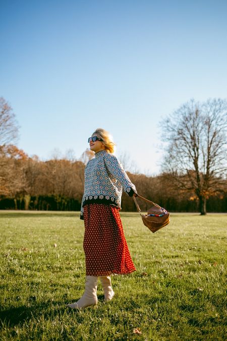 Oversized sweater + a maxi skirt + knee-high boots = the perfect fall outfit formula for Thanksgiving 🍂

Sized up to a medium in the sweater. It also comes in a bunch of other colors and prints. Sized up a half size in the boots.

Bag is from the small business Baqette 

Work outfit, maxi skirt, oversized sweater, work outfit ideas, work outfit inspo, work outfits for women, knee high boots, little heels, kitten heel boots, fall boots, fall outfit idea, thanksgiving outfit, boots, holiday outfit, fall outfit 

#LTKHoliday #LTKshoecrush #LTKstyletip