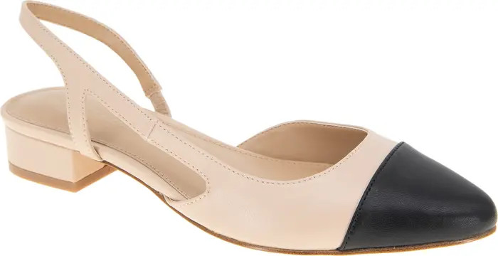 Tillie Slingback Cap Toe Pump (Women) | Nordstrom
