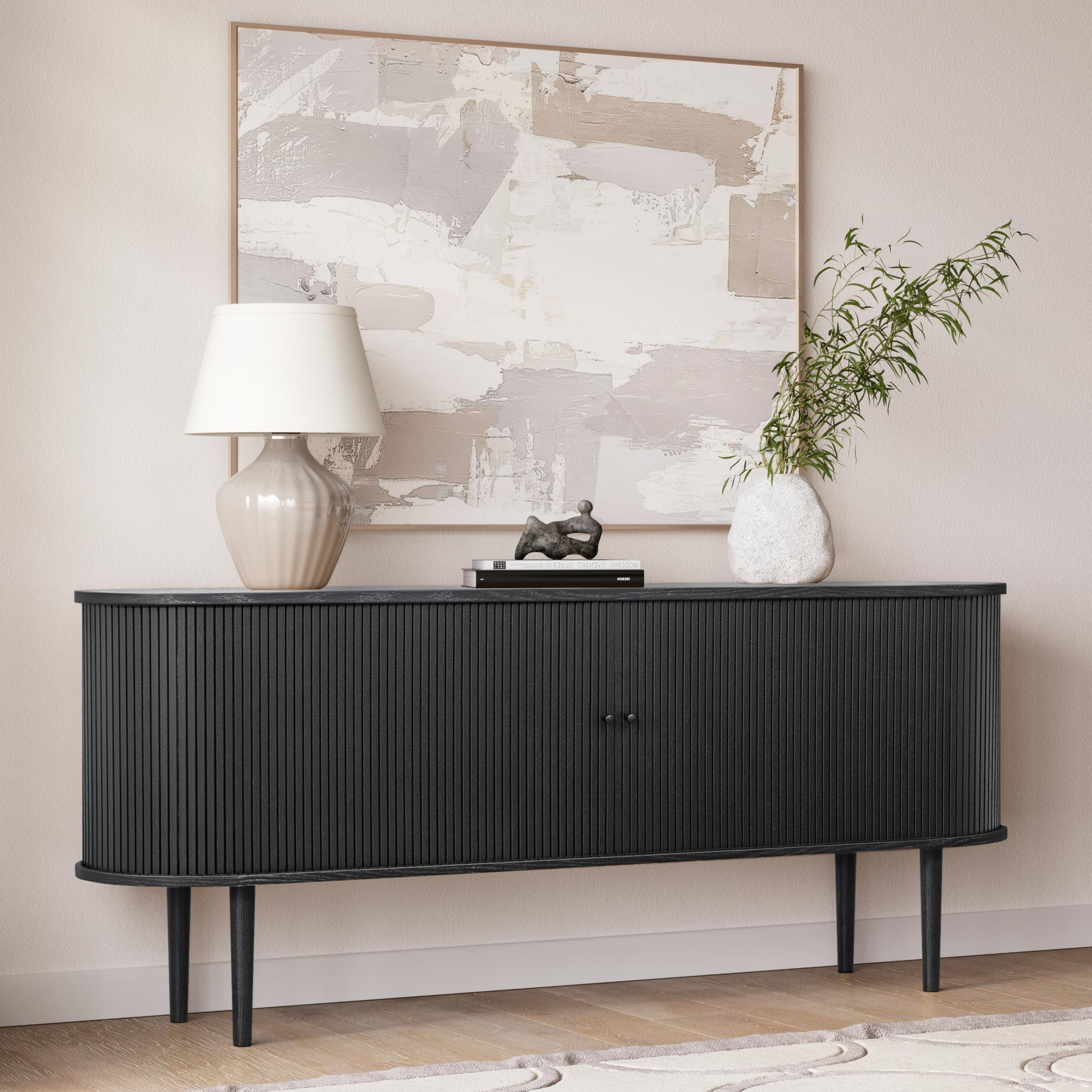 71” Black Sideboard | Amazon (US)