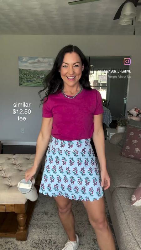 SALE alert!! This tennis skort is on sale for only $18, similar tee is $12.50, and I just saw my white sneakers are on sale for under $24!! 

The skort is super flattering and comfy. Everything fits TTS. Wearing a S in skort and tee. 

Classic style, activewear outfit, affordable outfit, mom style, active fashion, jcrew factory, Target finds 

#LTKfindsunder50 #LTKActive #LTKsalealert