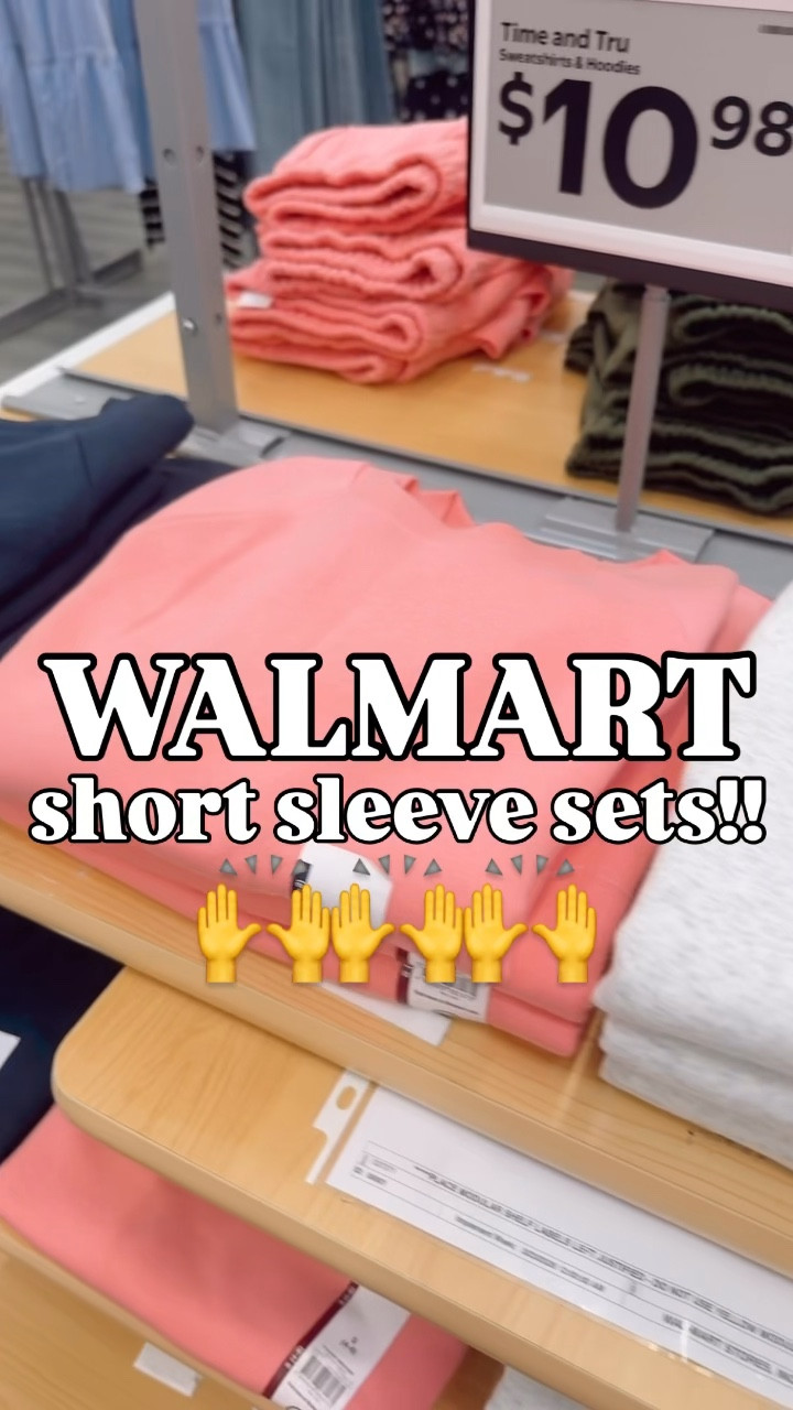 These sets are a top seller for a reason!!! 🙌

Walmart
Short sleeve
Fleece lined
Sets
Sweatshirt 
Shorts

#walmartpartner #sets #loungewear #momstyle #everydaystyle 