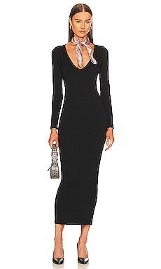 L'Academie Deena Maxi Dress in Black from Revolve.com | Revolve Clothing (Global)