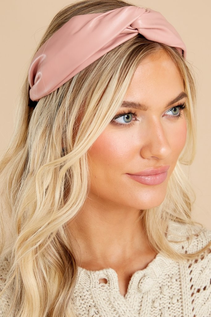 By The Way Mauve Pink Headband | Red Dress 