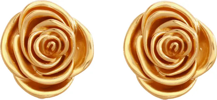 Petit Moments Brai Rose Stud Earrings | Nordstrom | Nordstrom