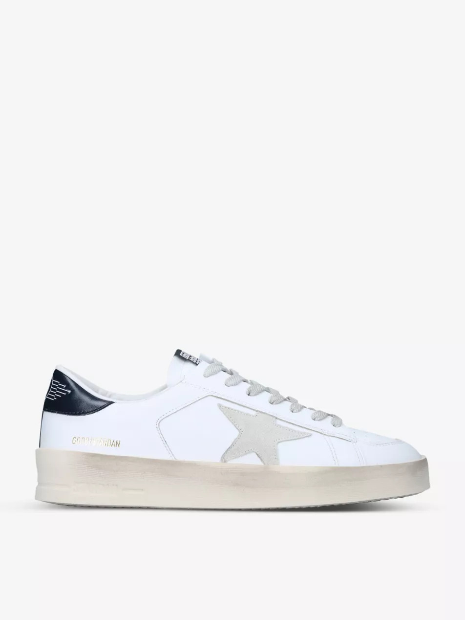 Men’s Stardan low-top leather trainers | Selfridges