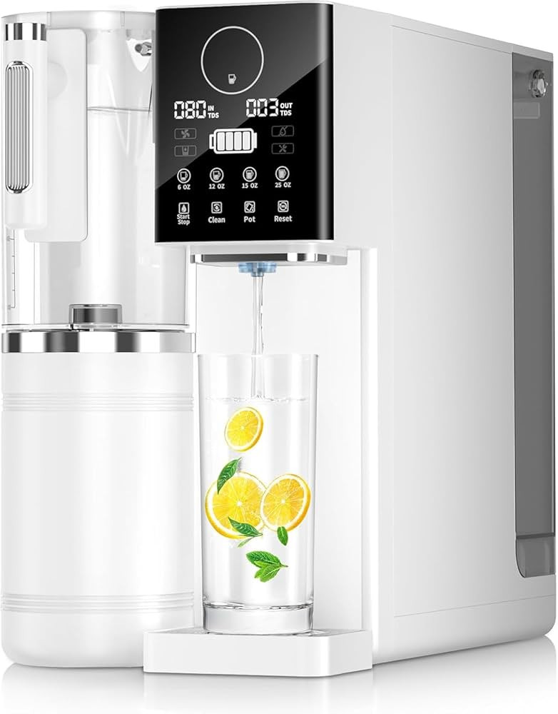 Reverse Osmosis Water Filter, Water Purifier, Portable Water Purifier Countertop for Kitchen, Off... | Amazon (US)