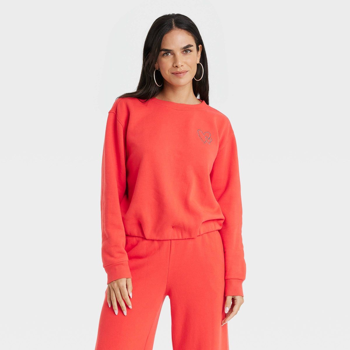 Women's Bubble Hem Sweatshirt - Universal Thread™ | Target