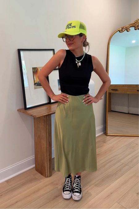 I’m wearing size small in the top and small in the skirt. Hat is shop riff raff - Charlie15 will save you $$! The necklaces aren’t out yet but the charms are so I linked those :)

#LTKFindsUnder50 #LTKFindsUnder100 #LTKStyleTip