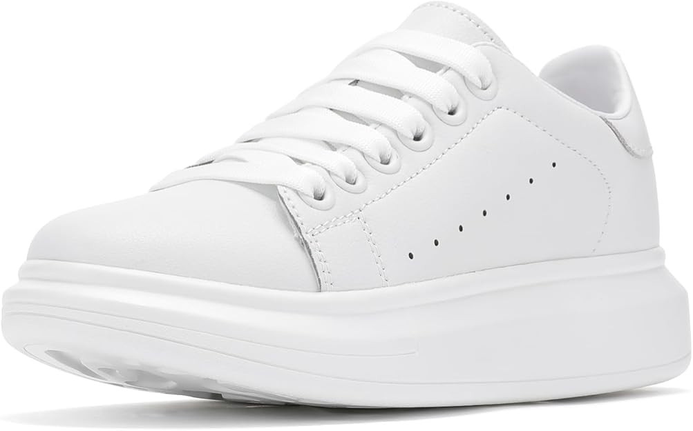 Women's Fashion Sneakers,Vibration Height Increase Shoes Lightweight Comfortable Casual Skateboar... | Amazon (US)