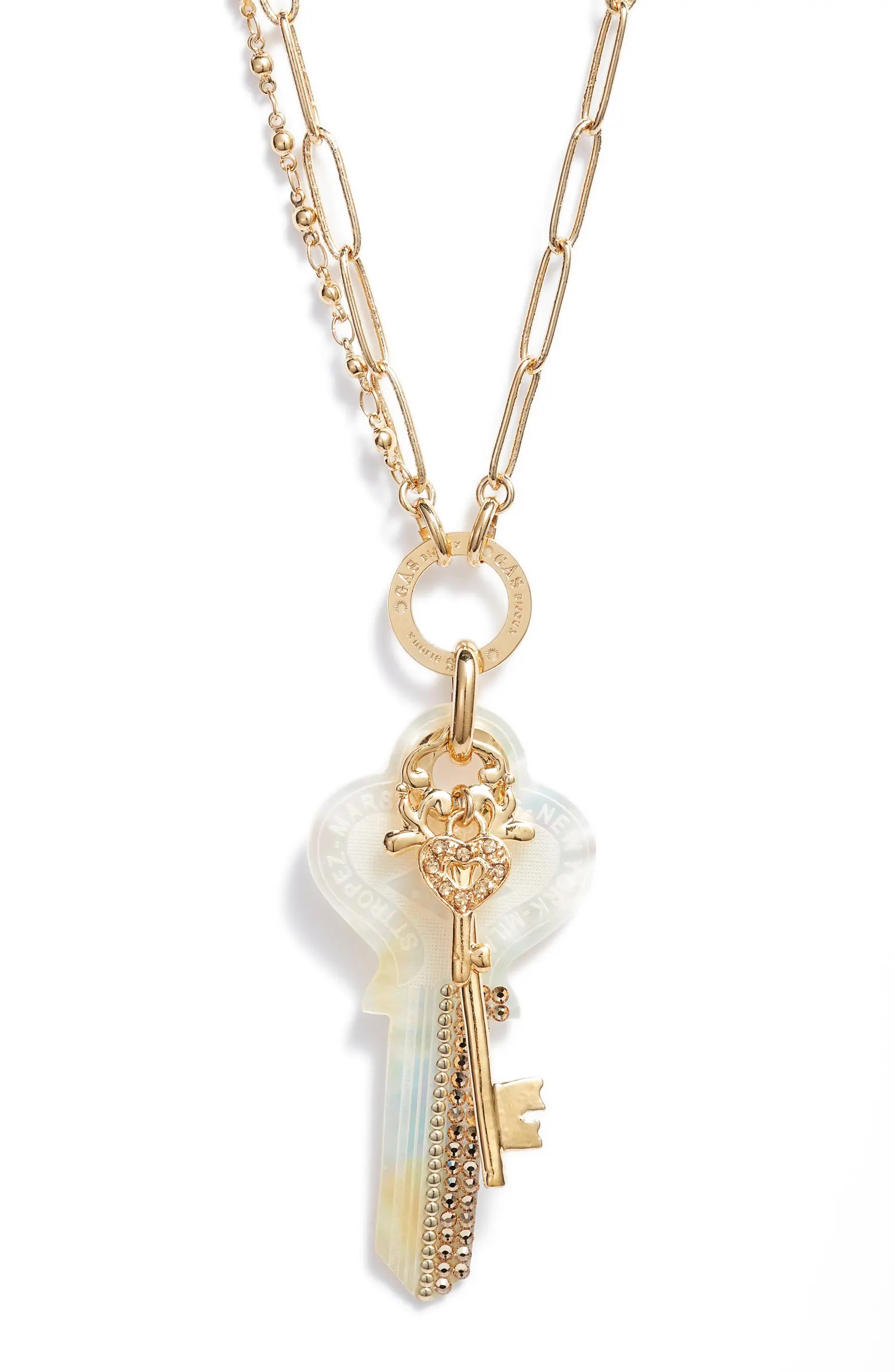 Gas Bijoux Lancelot Key Pendant Necklace | Nordstrom | Nordstrom