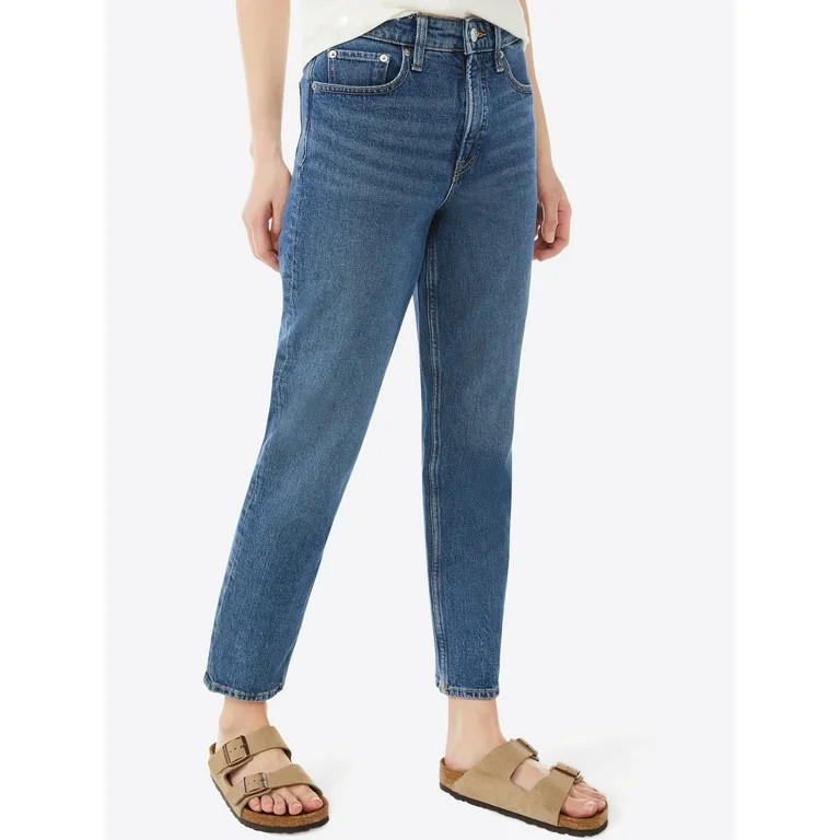 Free Assembly Women's Original 90's Straight Leg Jeans | Walmart (US)