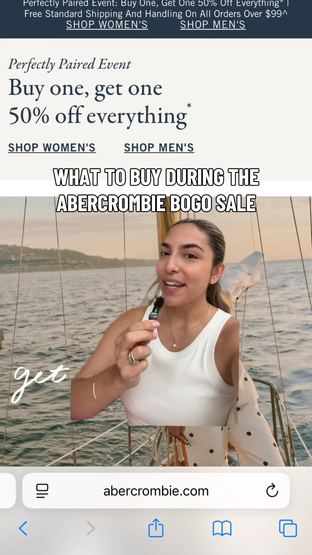 What I’d actually buy from the Abercrombie BOGO sale! 

#LTKsummer #LTKsale #LTKcanada