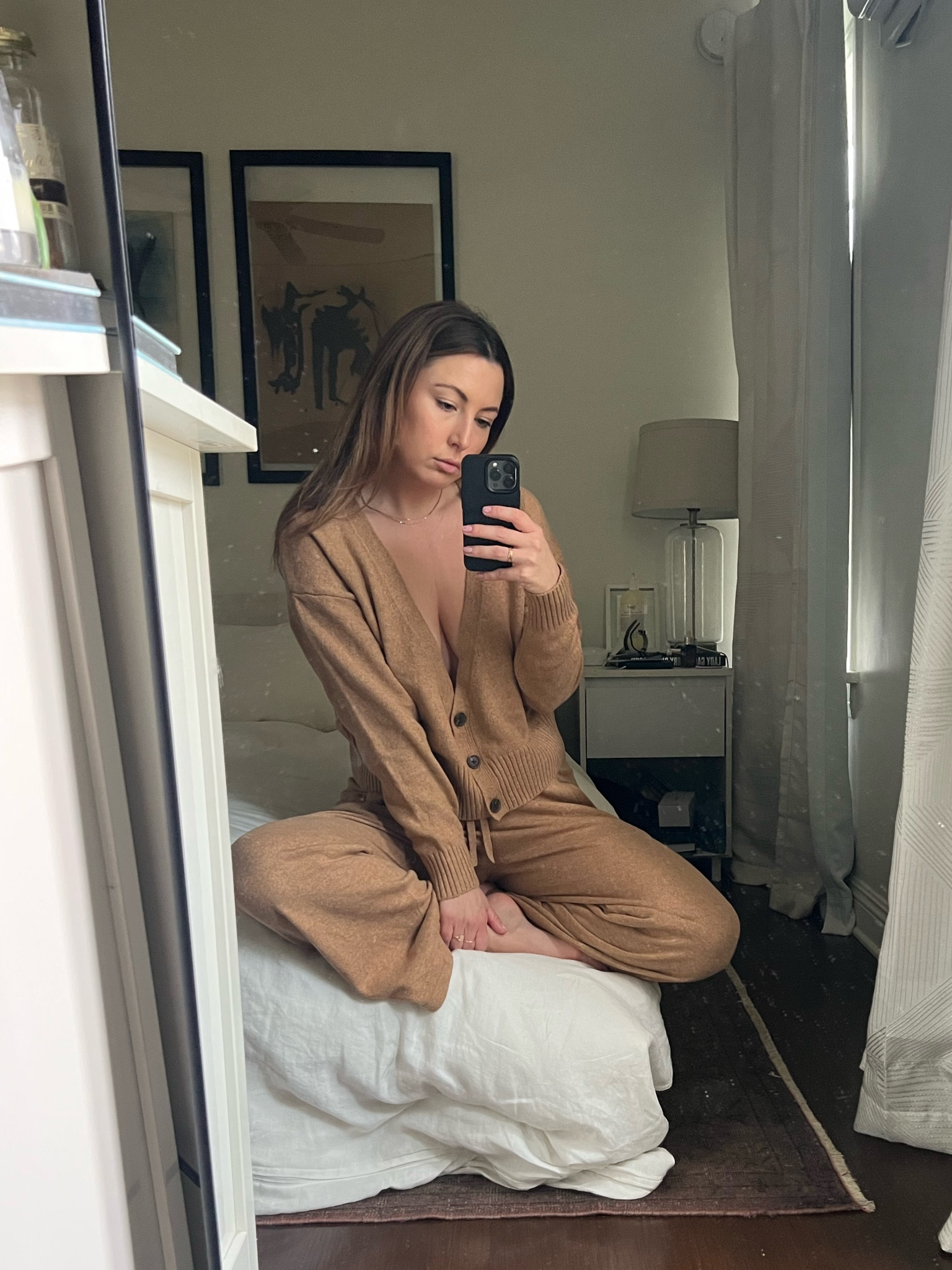 Gap CashSoft Sweater Lounge Set - Gap Brown Cashmere Cardigan + Gap Brown Cashmere Sweater Pants

#LTKunder100 #LTKunder50

#LTKfindsunder100 #LTKfindsunder50 #LTKSeasonal