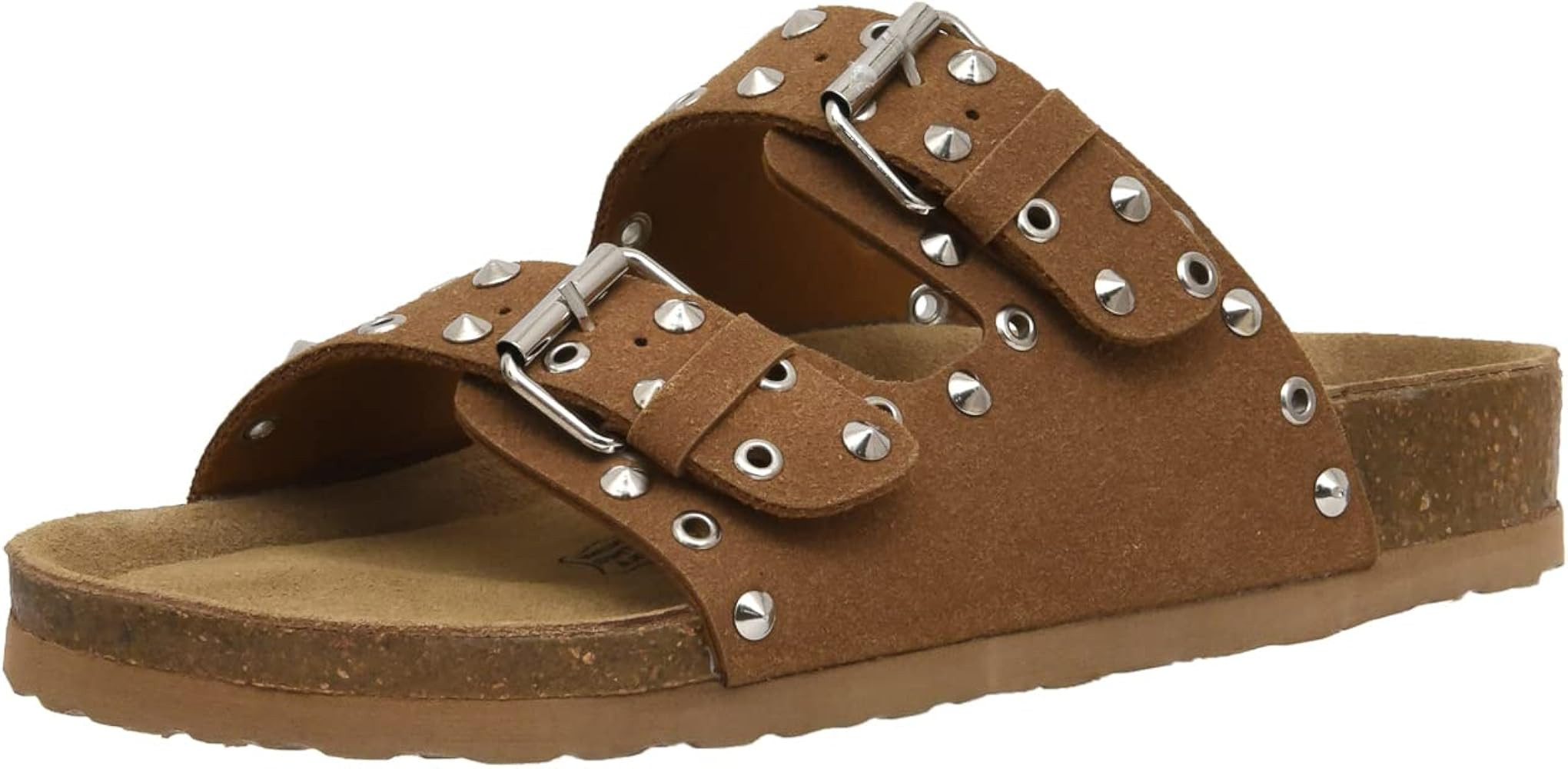 CUSHIONAIRE Women's Landon Cork footbed Sandal with +Comfort | Amazon (US)