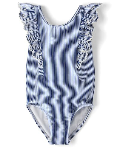 Gymboree,Girls,and Toddler One Piece Swimsuit,Navy Striped,12-18 Months | Amazon (US)