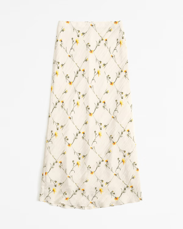 Women's Crinkle Nylon Maxi Skirt | Women's Clearance | Abercrombie.com | Abercrombie & Fitch (US)